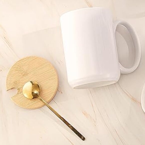 Sister Gift Latte Mug with Lid and Latte Spoon, Custom Name (optional) - Picture 2 of 3